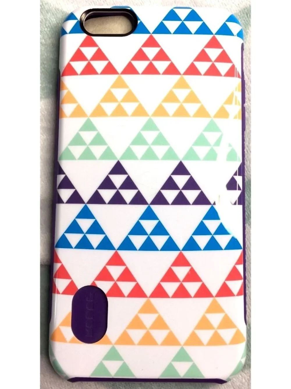 Lot of 3 iPhone 6/6s Plus Hard Cases PU Leather Dual Layer Hybrid